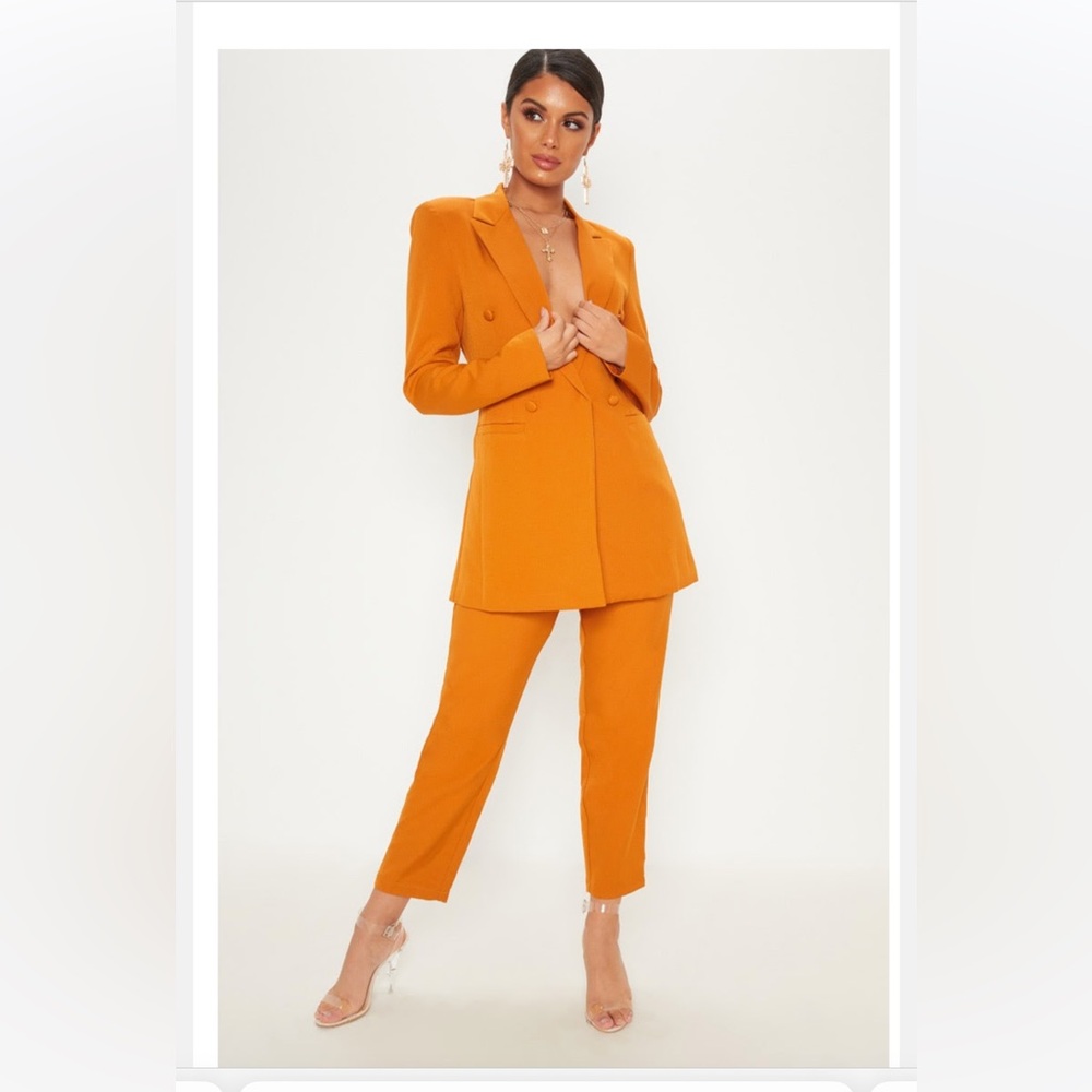Brand New Unused Mustard Chic Pantsuit